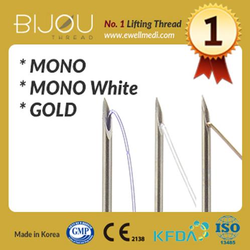Face and Skin Lifting BIJOU PDO Thread - Mono / Mono White / Gold