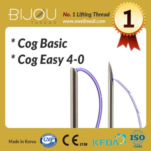 Face and Skin Lifting BIJOU PDO Thread - COG BASIC / COG EASY 4-0