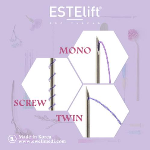 Face / Skin Lifting ESTElift PDO Thread - MONO / SCREW / TWIN