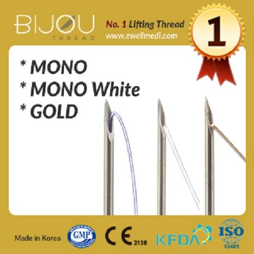 Face and Skin Lifting BIJOU PDO Thread for skin firming and collagen generation made in Korea
